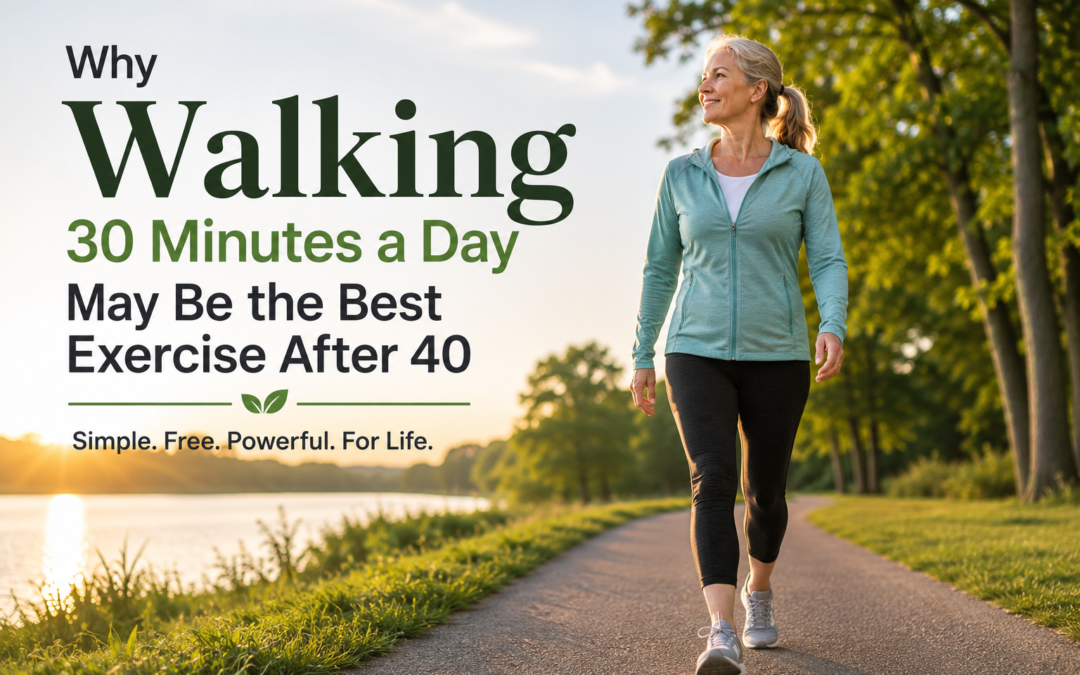 Why Walking 30 Minutes a Day May Be the Best Exercise After 40